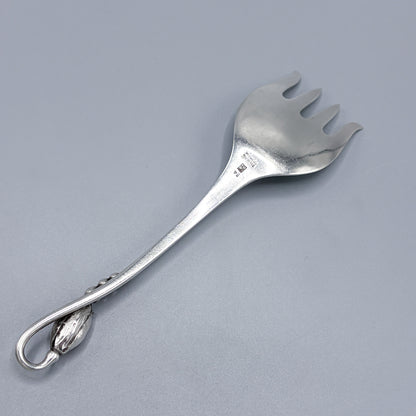 Estate Georg Jensen Sterling Silver "Blossom" D'oeuvre / Sardine Fork No 84