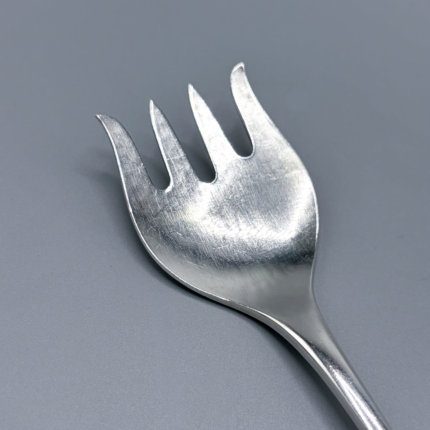 Estate Georg Jensen Sterling Silver "Blossom" D'oeuvre / Sardine Fork No 84