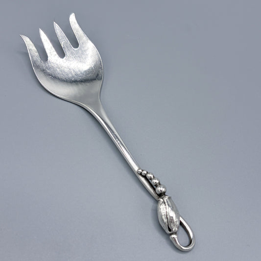 Estate Georg Jensen Sterling Silver "Blossom" Sardine Fork No 84