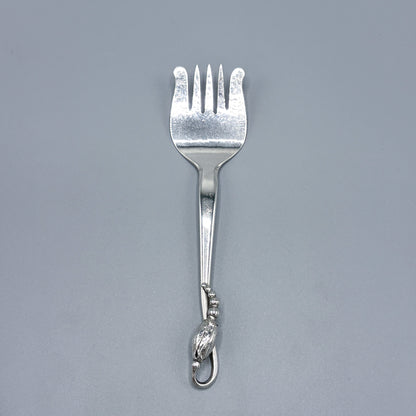 Estate Georg Jensen Sterling Silver "Blossom" D'oeuvre / Sardine Fork No 84