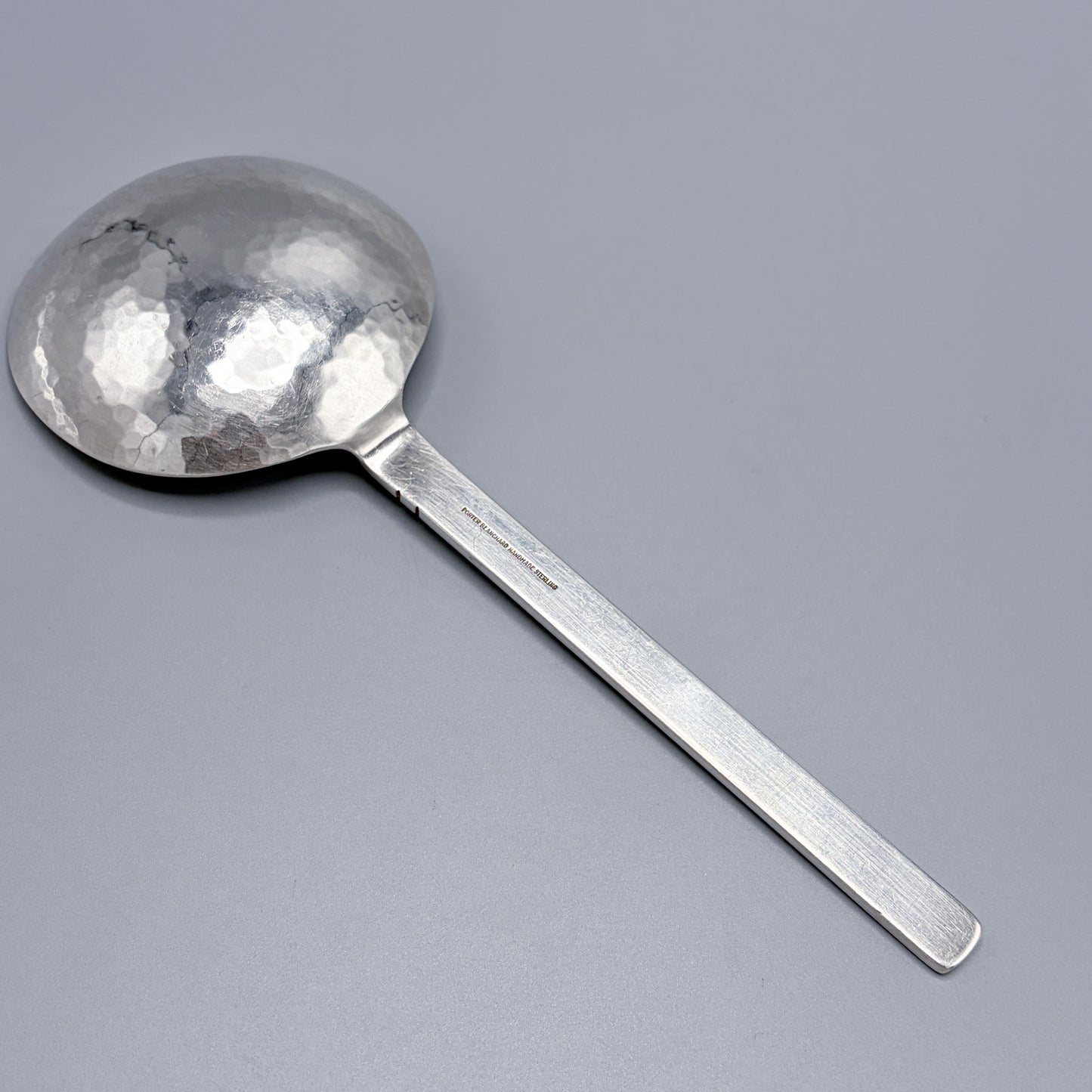 Estate Sterling Silver Porter Blanchard "Commonwealth" Vegetable Spoon