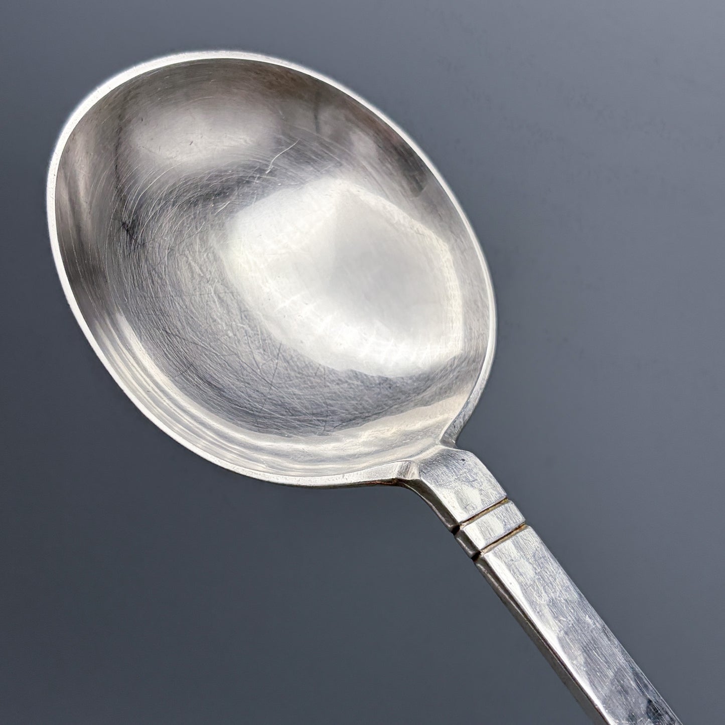 Estate Sterling Silver Porter Blanchard "Commonwealth" Vegetable Spoon