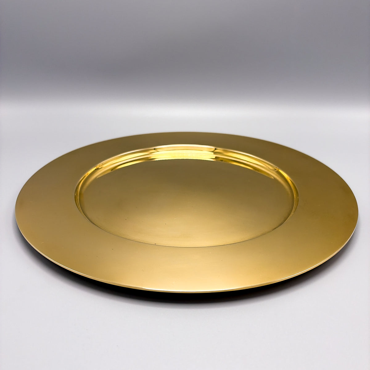 Estate 24K Vermeil (Sterling ) Serving Plates by Bvlgari