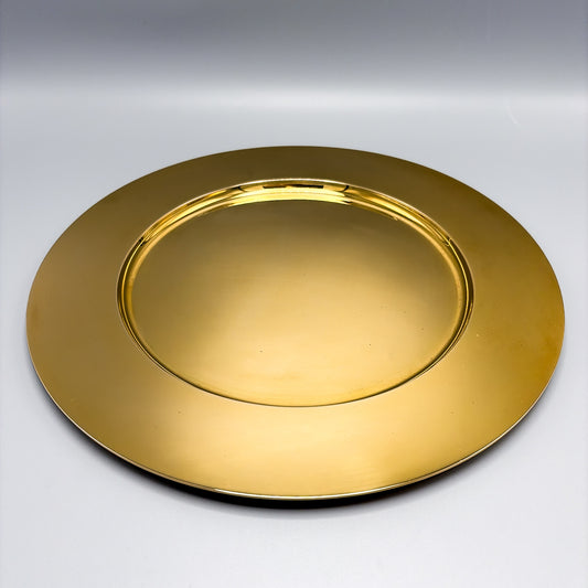 Estate 24K Vermeil (Sterling ) Serving Plates by Bvlgari