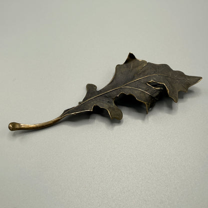 Estate Oak Leaf Brooch by John Iversen