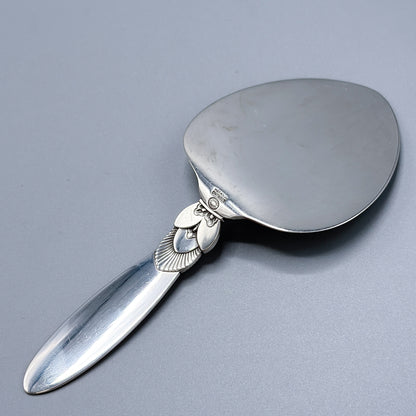 Estate Georg Jensen Sterling Silver Small Pointed  "Cactus" Pastry Server