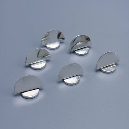 Estate Sterling Silver Set of 6 Cartier Place Card Holders