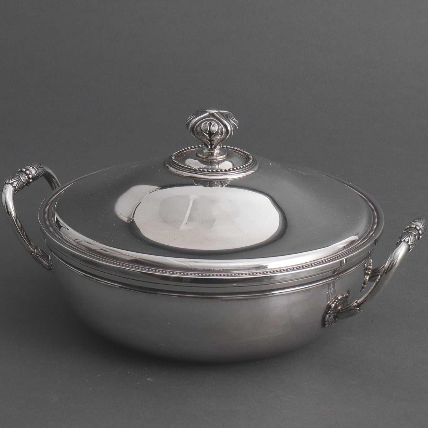 Christofle Silver Plated Covered Vegetable Dish