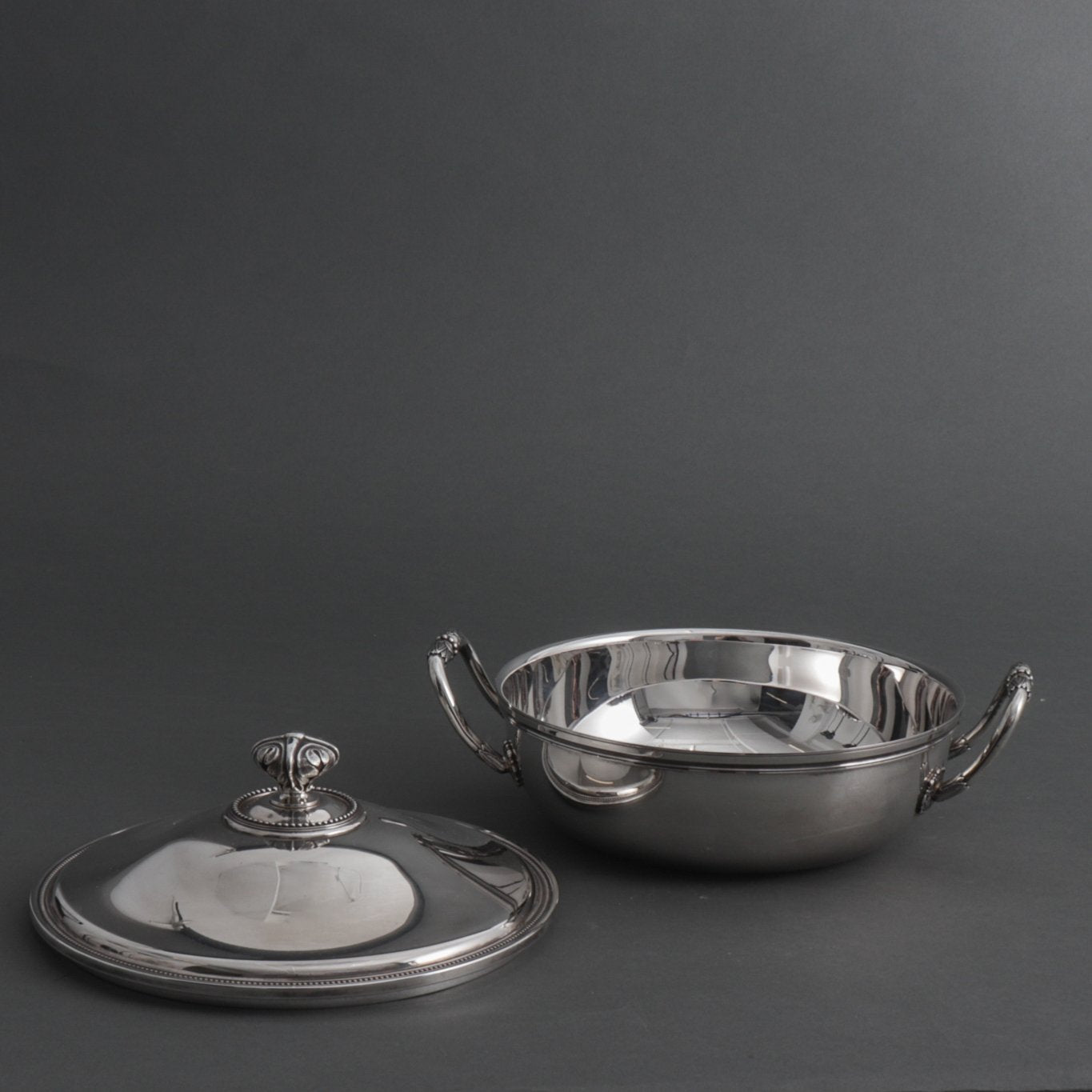 Christofle Silver Plated Covered Vegetable Dish