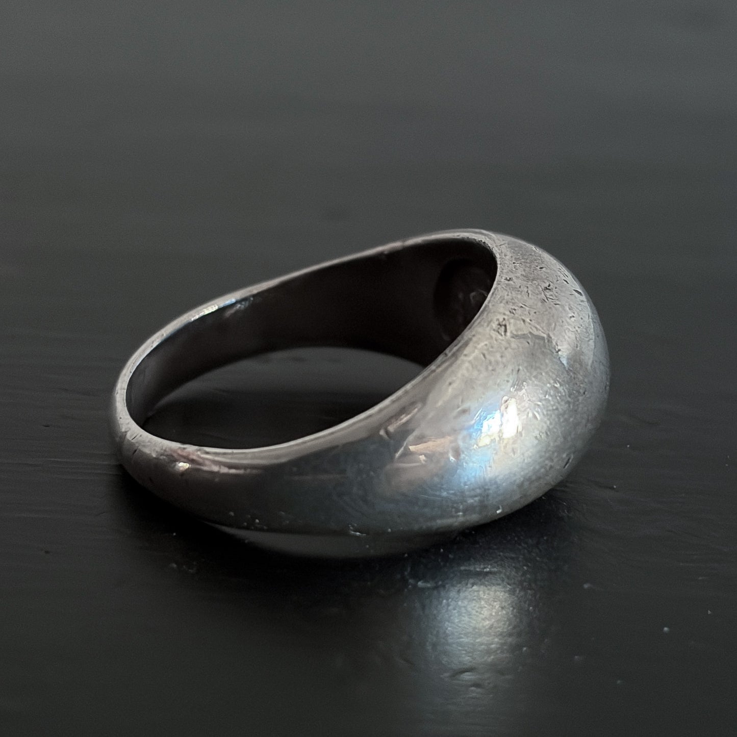 Estate Sterling Silver Dome Ring by William Spratling