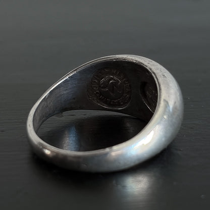 Estate Sterling Silver Dome Ring by William Spratling