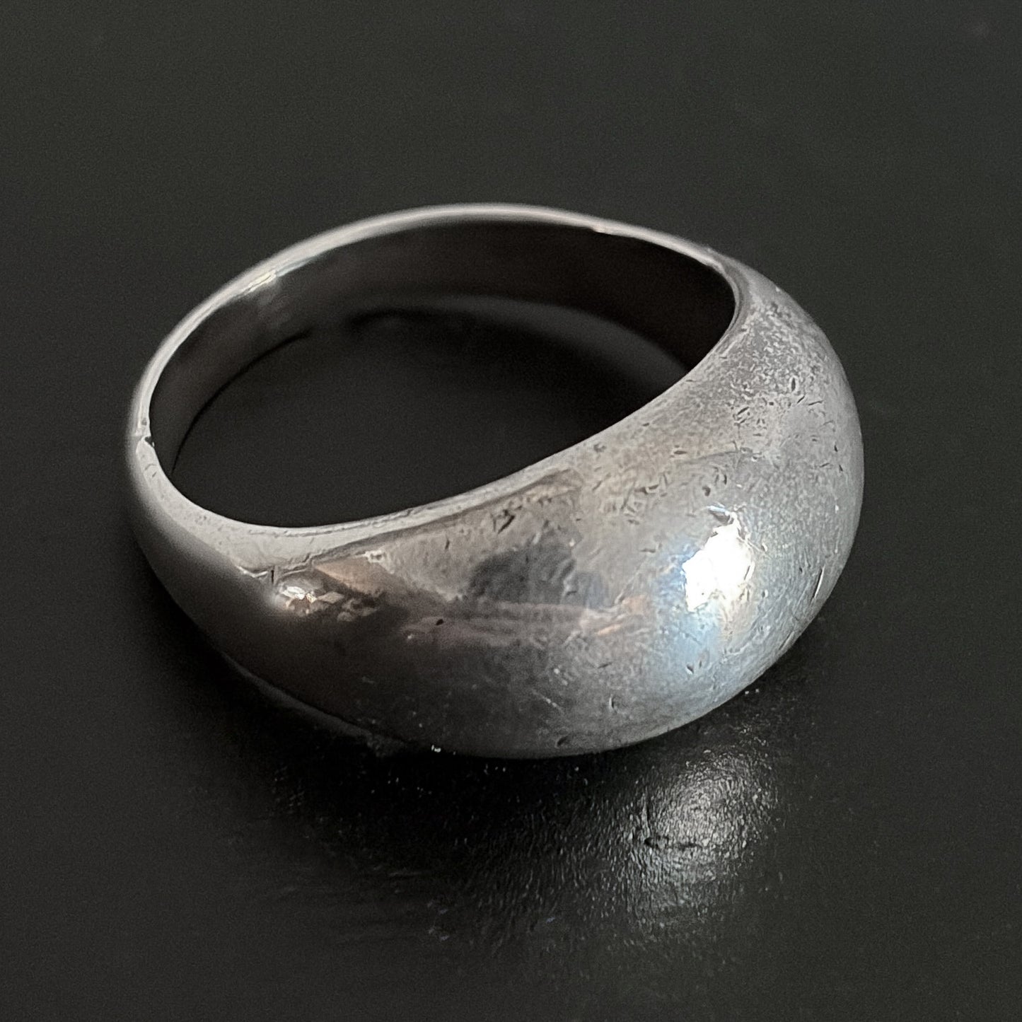 Estate Sterling Silver Dome Ring by William Spratling