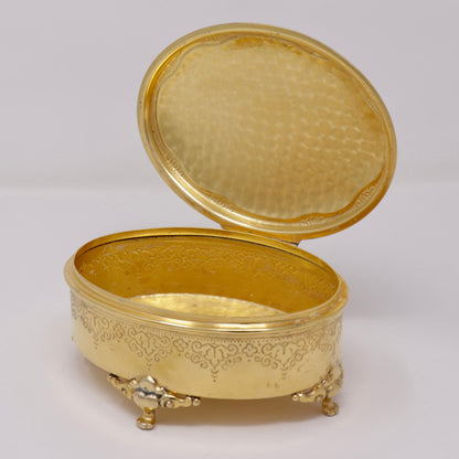 Estate David Andersen Large Sterling Guilloche and Vermeil Dresser Box