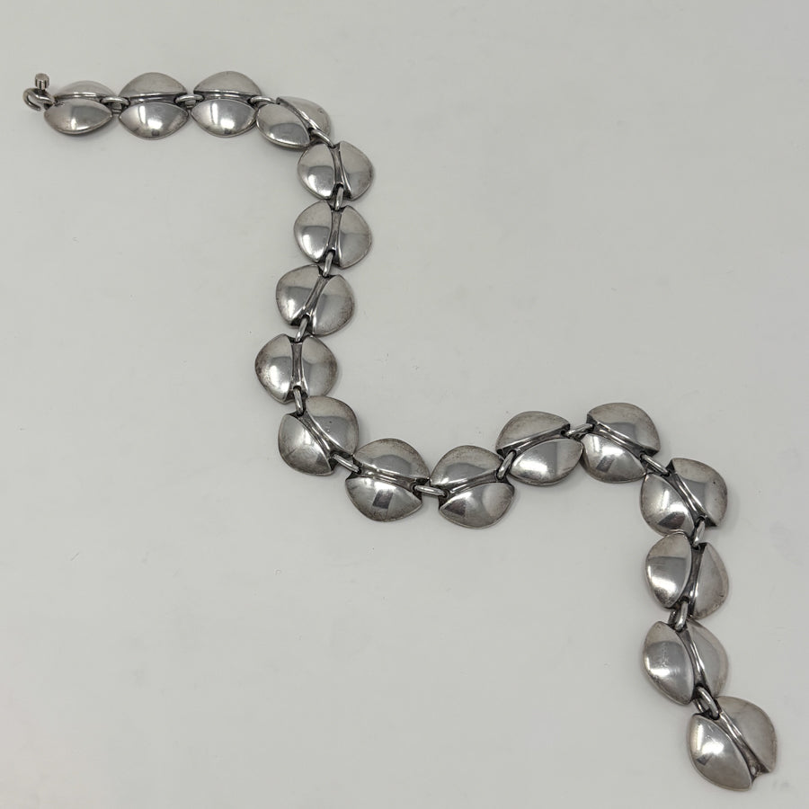 Estate Georg Jensen Sterling Silver Necklace by Henning Koppel No. 270