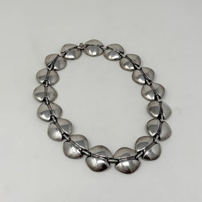 Estate Georg Jensen Sterling Silver Necklace by Henning Koppel No. 270