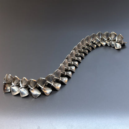 Estate Georg Jensen Sterling Silver "Vertebrae" Bracelet by Nanna Ditzel No. 108