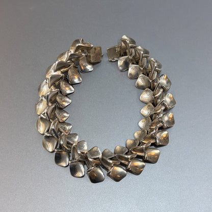 Estate Georg Jensen Sterling Silver "Vertebrae" Bracelet by Nanna Ditzel No. 108