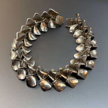 Estate Georg Jensen Sterling Silver "Vertebrae" Bracelet by Nanna Ditzel No. 108