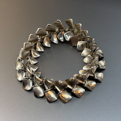 Estate Georg Jensen Sterling Silver "Vertebrae" Bracelet by Nanna Ditzel No. 108