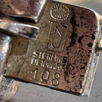 Estate Georg Jensen Sterling Silver "Vertebrae" Bracelet by Nanna Ditzel No. 108