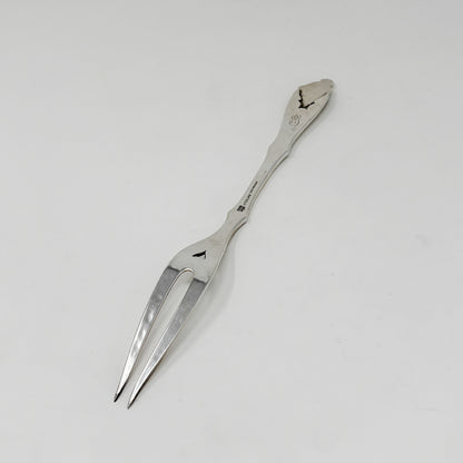 Estate Peer Smed Handwrought Sterling Silver Meat Fork “Cornucopia”