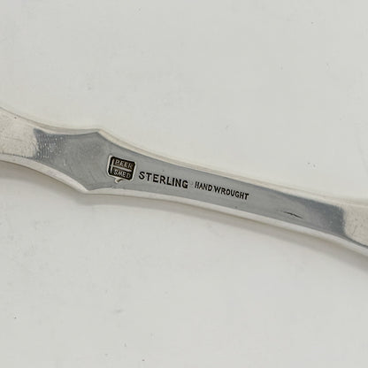 Estate Peer Smed Handwrought Sterling Silver Meat Fork “Cornucopia”