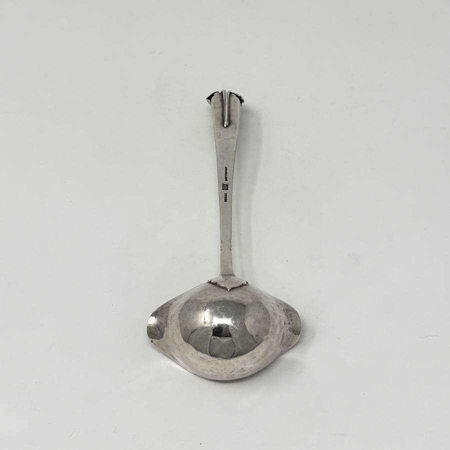 Estate Peer Smed Handwrought Sterling Silver Sauce Ladle "Jack-in-the-Pulpit" (7.5")