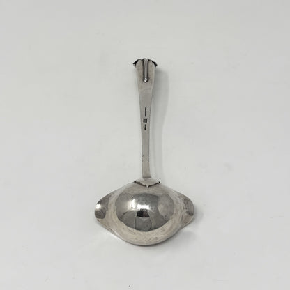 Estate Peer Smed Handwrought Sterling Silver Sauce Ladle "Jack-in-the-Pulpit" (7.5")