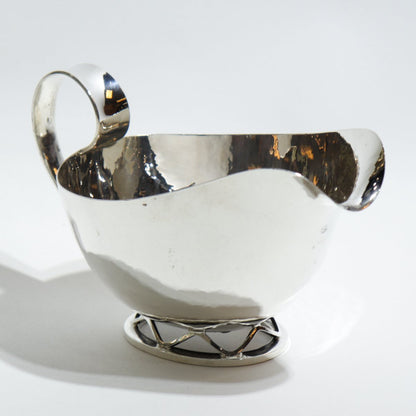 Estate Allan Adler Handmade Sterling Silver "Starlit" Creamer