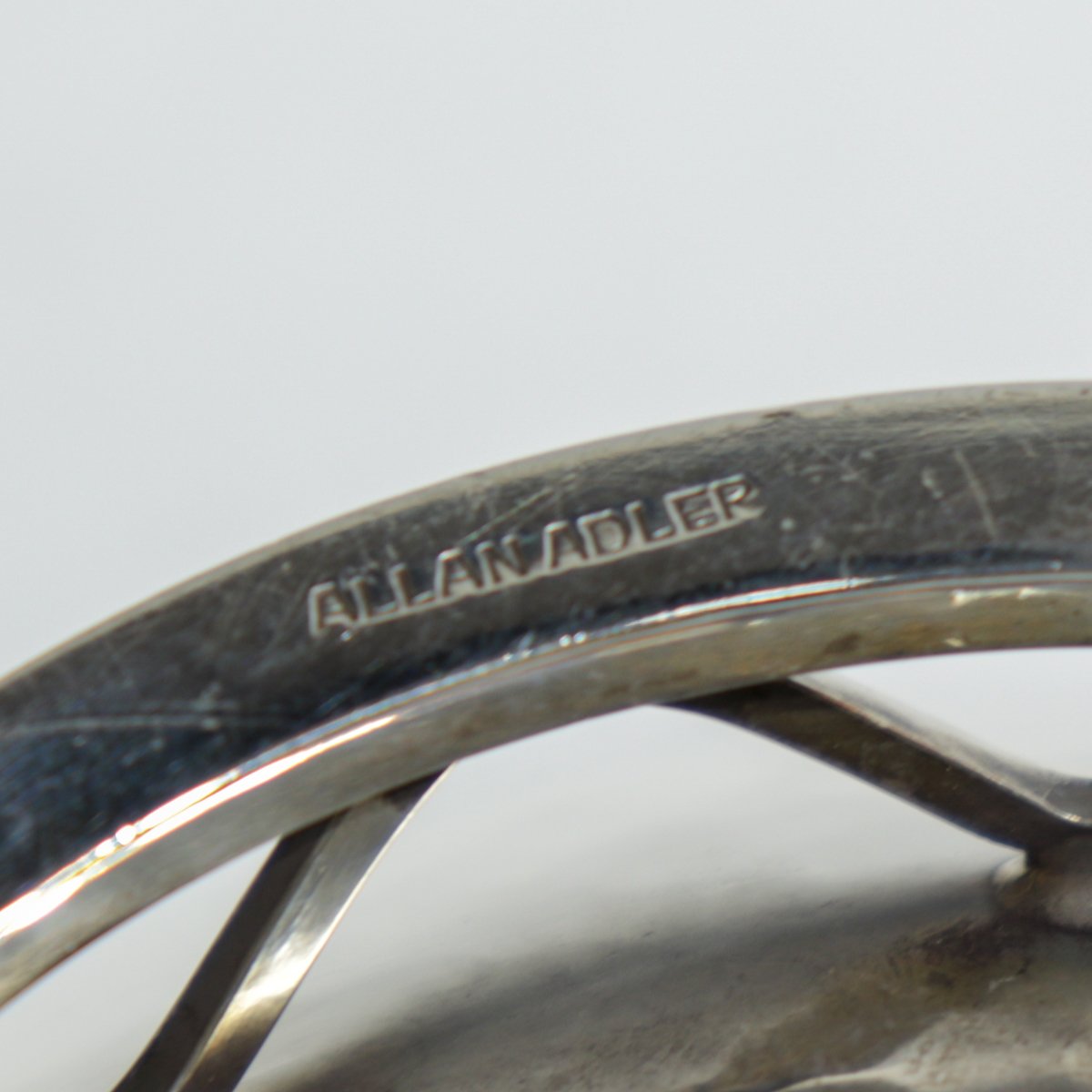 Estate Allan Adler Handmade Sterling Silver "Starlit" Creamer