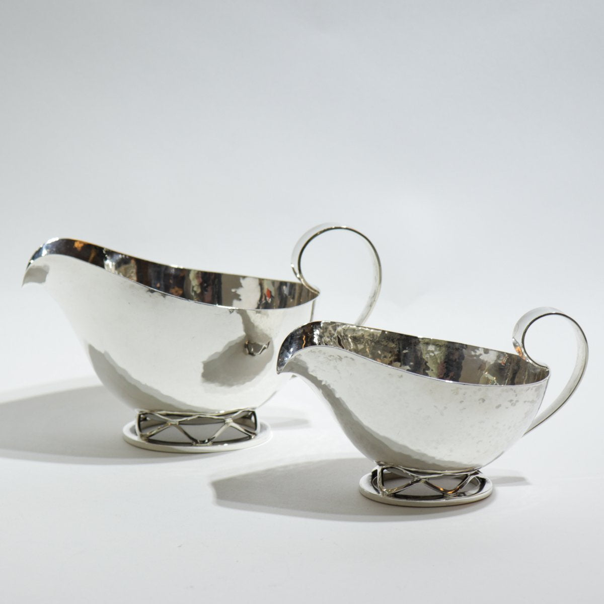 Estate Allan Adler Handmade Sterling Silver "Starlit" Creamer