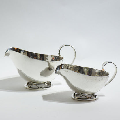 Estate Allan Adler Handmade Sterling Silver "Starlit" Creamer
