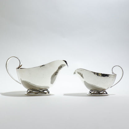 Estate Allan Adler Handmade Sterling Silver "Starlit" Creamer