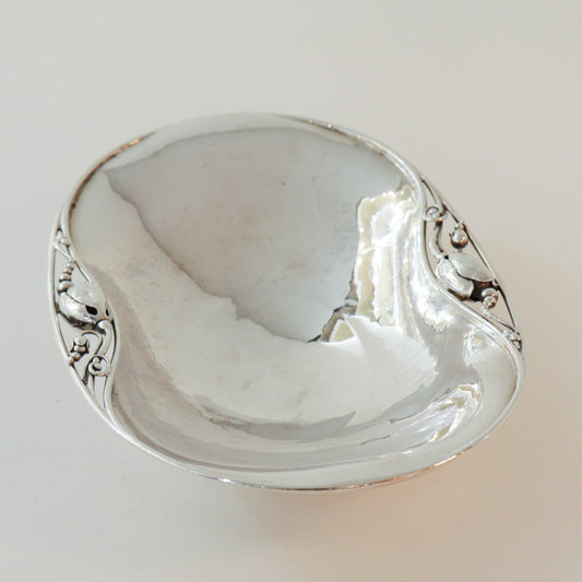 Estate Georg Jensen Sterling Silver "Blossom" Dish No. 2A