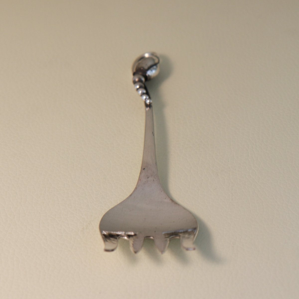 Estate Georg Jensen Sterling Silver "Blossom" Hors d'oeuvre Fork No. 84