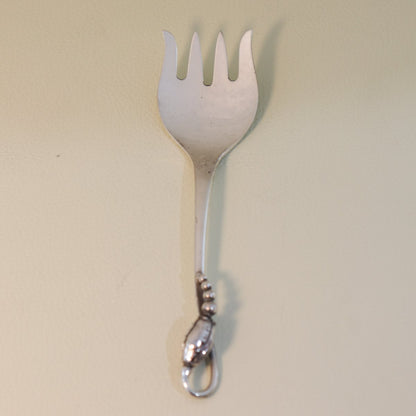Estate Georg Jensen Sterling Silver "Blossom" Hors d'oeuvre Fork No. 84