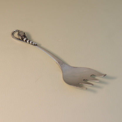 Estate Georg Jensen Sterling Silver "Blossom" Hors d'oeuvre Fork No. 84