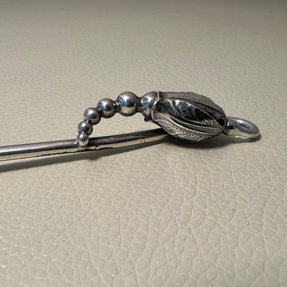 Estate Georg Jensen Sterling Silver "Blossom" Teaspoon Small Design No. 84