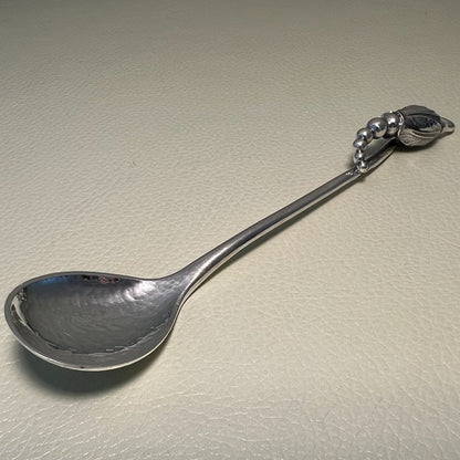 Estate Georg Jensen Sterling Silver "Blossom" Teaspoon Small Design No. 84