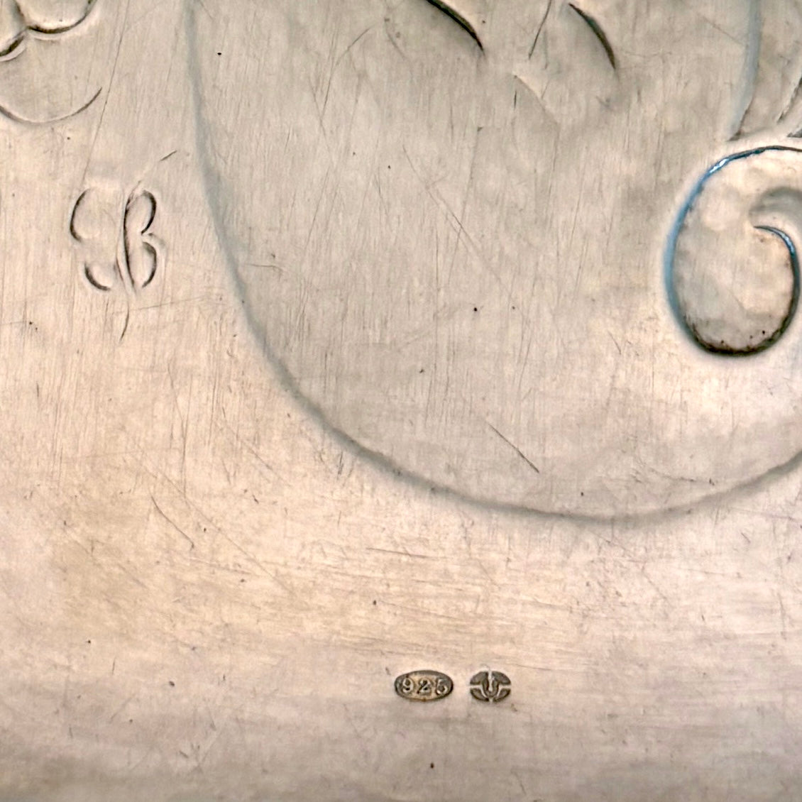 Estate Georg Jensen Sterling Silver Card/Cigarette Case No 75C