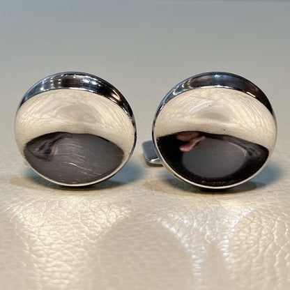 Estate Georg Jensen Sterling Silver Cufflinks by Nanna Ditzel No. 74B