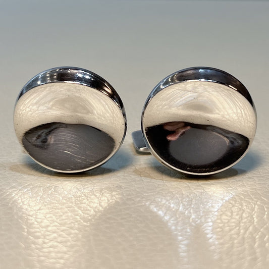 Estate Georg Jensen Sterling Silver Cufflinks by Nanna Ditzel No. 74B
