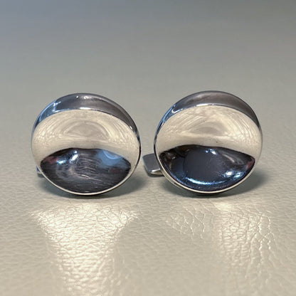 Estate Georg Jensen Sterling Silver Cufflinks by Nanna Ditzel No. 74B