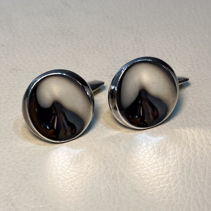 Estate Georg Jensen Sterling Silver Cufflinks by Nanna Ditzel No. 74B