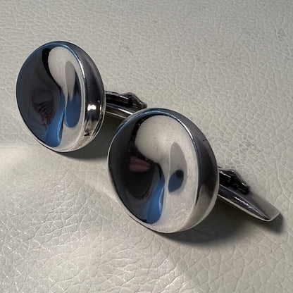 Estate Georg Jensen Sterling Silver Cufflinks by Nanna Ditzel No. 74B