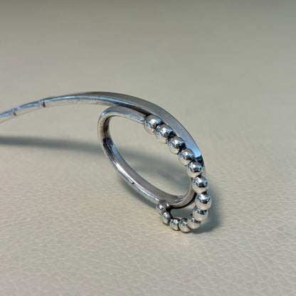 Estate Georg Jensen Sterling Silver Ornamental Nut Spoon No. 41