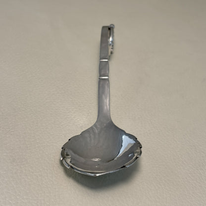 Estate Georg Jensen Sterling Silver Ornamental Nut Spoon No. 41