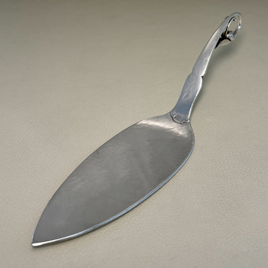 Estate Georg Jensen Sterling Silver Ornamental Pie Server No. 21