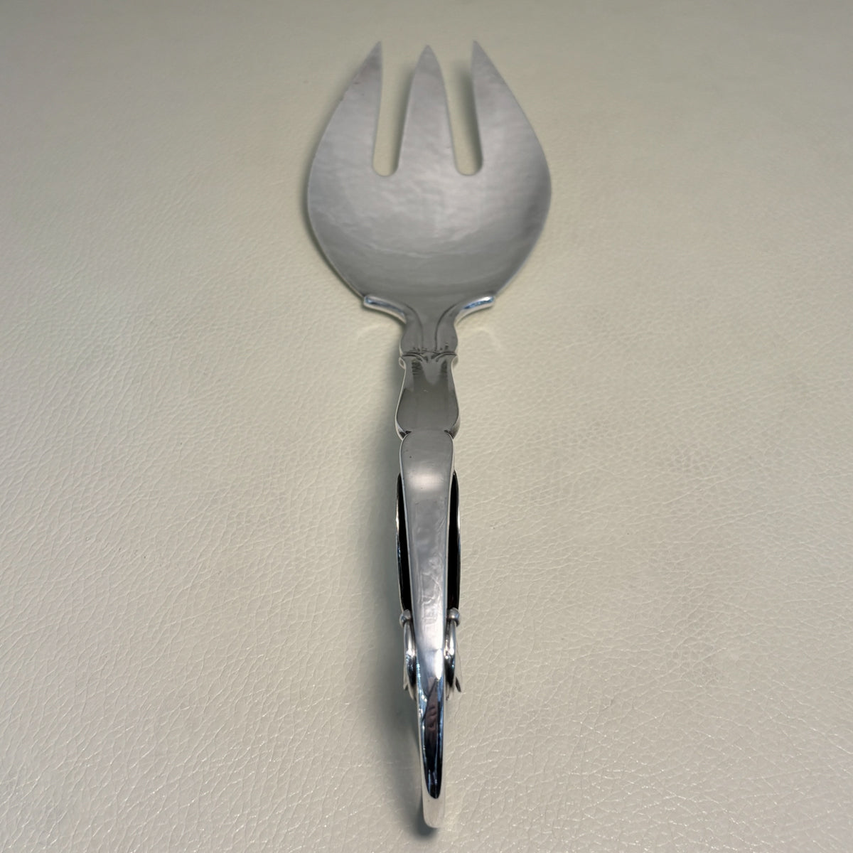 Estate Georg Jensen Sterling Silver Ornamental Serving Fork No 141