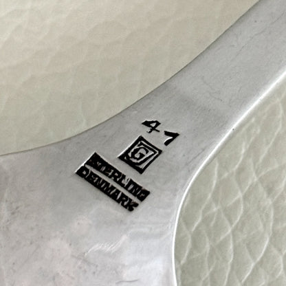 Estate Georg Jensen Sterling Silver Ornamental Small Nut Spoon No. 41